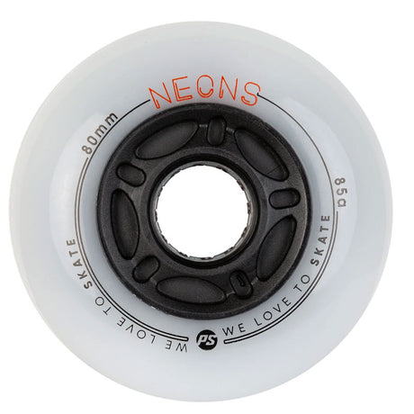 Roda Powerslide Neon Laranja 80mm 85A (4 rodas)