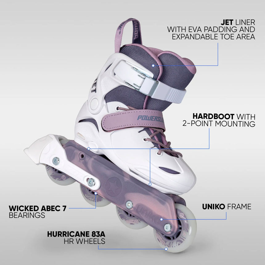 Patins Powerslide Jet Blackberry (25 ao 36)