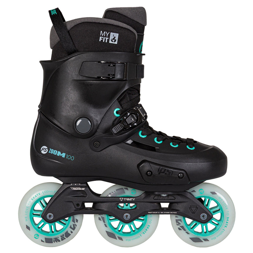 Patins Powerslide Zoom Pro 100 Menta (37 ao 45)