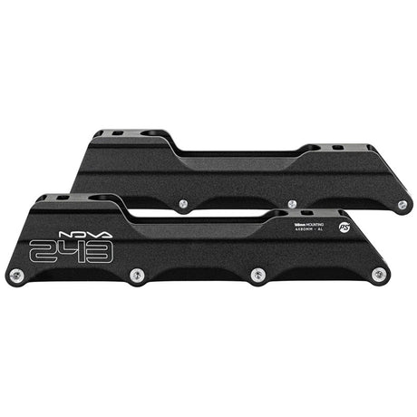 Base Powerslide Nova Black - 4 x 80 (243mm)