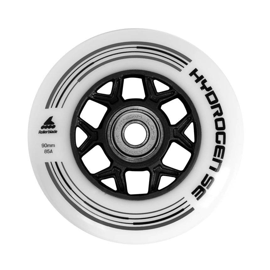 Roda Rollerblade Hydrogen SE 90mm 85A + Rolamentos (6 rodas)