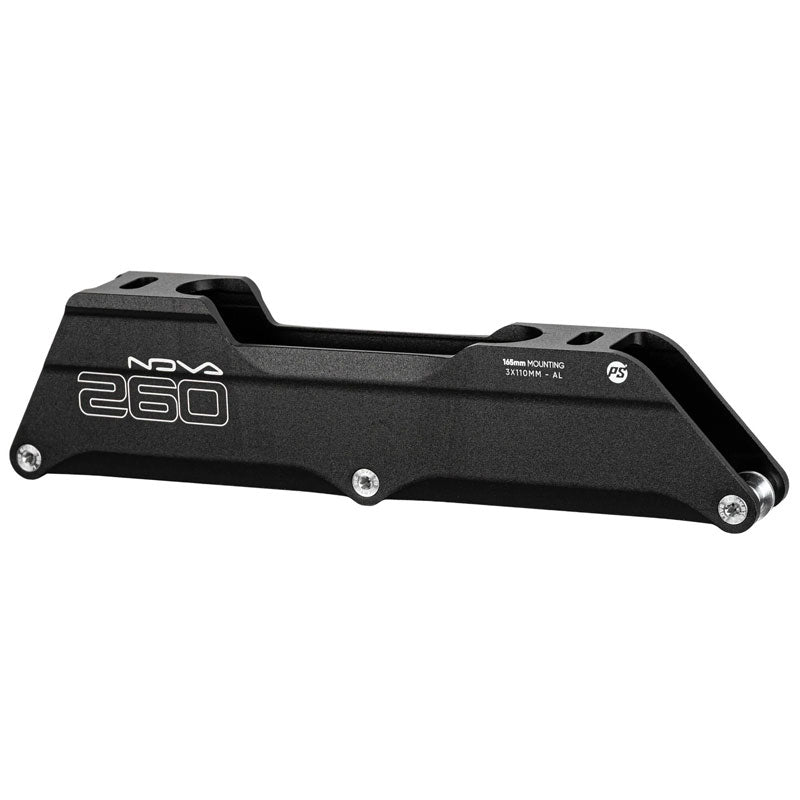 Base Powerslide Nova Black - 3 x 110 (260mm)