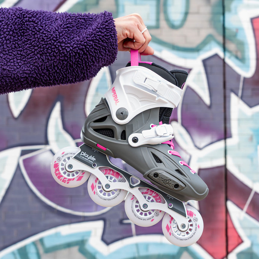 Patins Playlife Imperial 80 Fuchsia (35 ao 40)