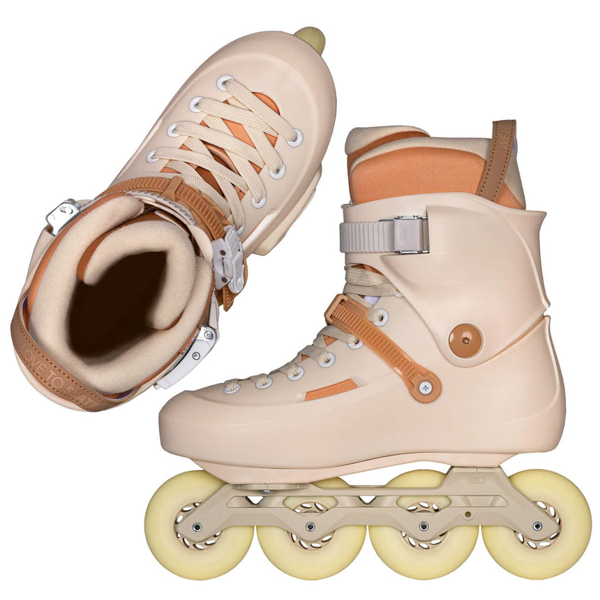 Patins Powerslide Zoom Pro 80 Sand (39 ao 43)