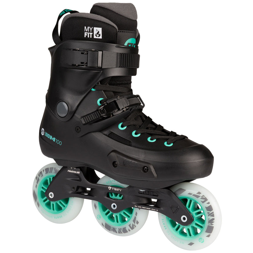 Patins Powerslide Zoom Pro 100 Menta (37 ao 45)