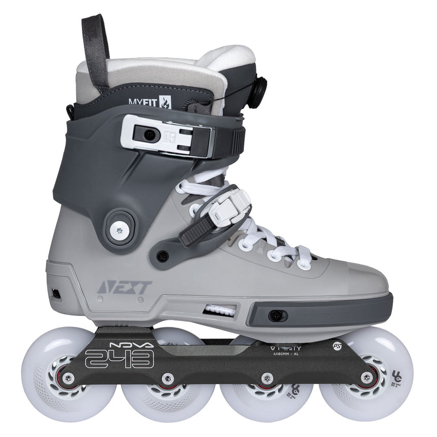 Patins Powerslide Next 80 PDS Asphalt Grey (38 ao 43)
