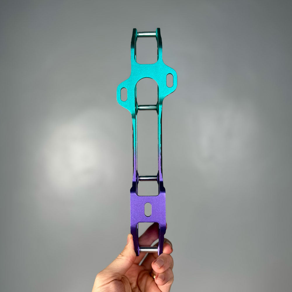 Base Powerslide Nova Trinity Multicolor - 4 x 90mm (275mm)