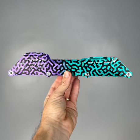 Base Powerslide Nova Trinity Multicolor - 4 x 90mm (275mm)