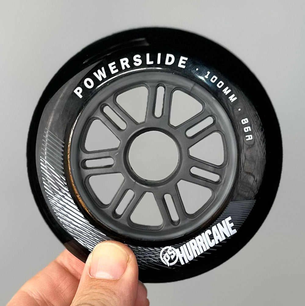 Roda Powerslide Hurricane 100mm 86A (6 rodas)