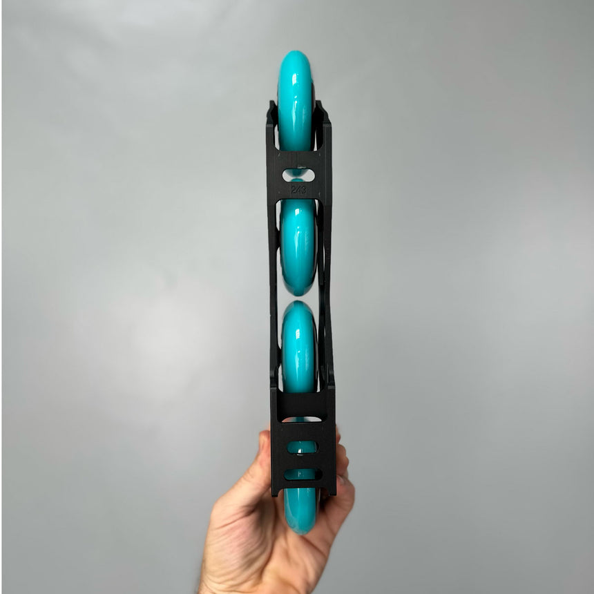 Kit Base Rollerblade Lightning 80 W - 4 x 80 (243mm)