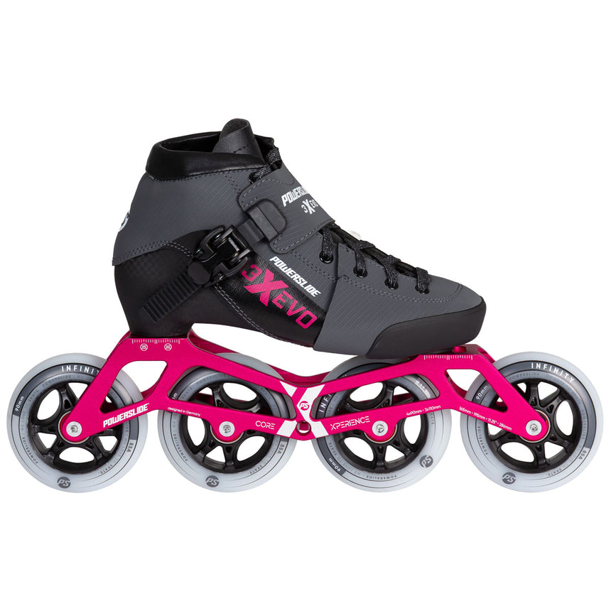 Patins Powerslide X Evo Race Kids Pink (32 ao 35)