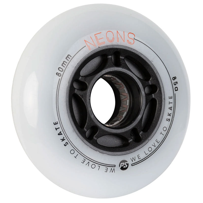 Roda Powerslide Neon Laranja 80mm 85A (4 rodas)