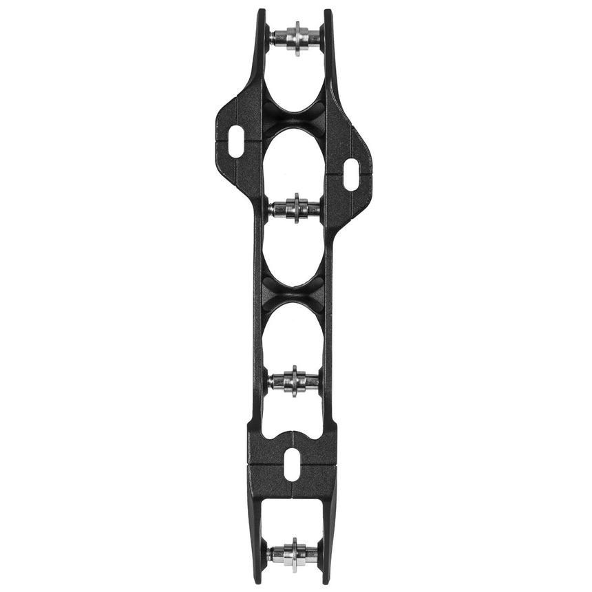 Base Powerslide Elite Trinity Black - 4 x80 (243mm)