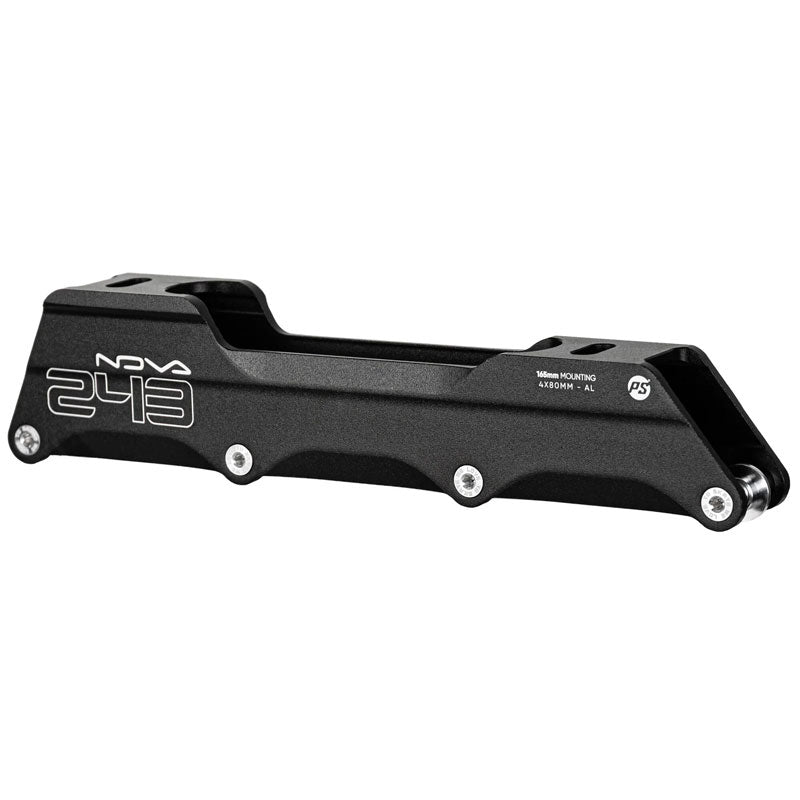 Base Powerslide Nova Black - 4 x 80 (243mm)