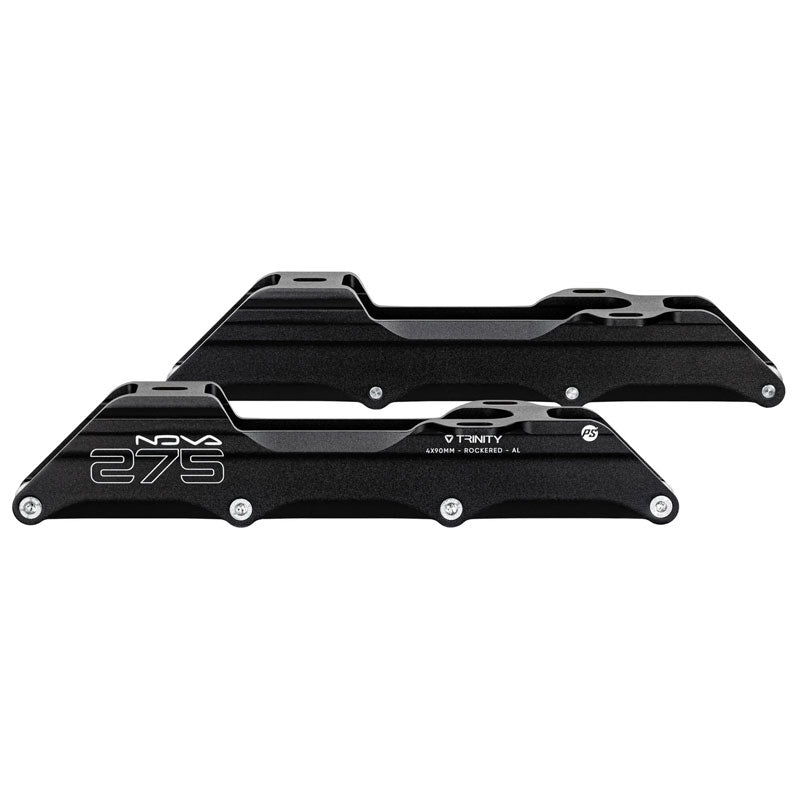 Base Powerslide Nova Trinity Black - 4 x 90 (275mm)