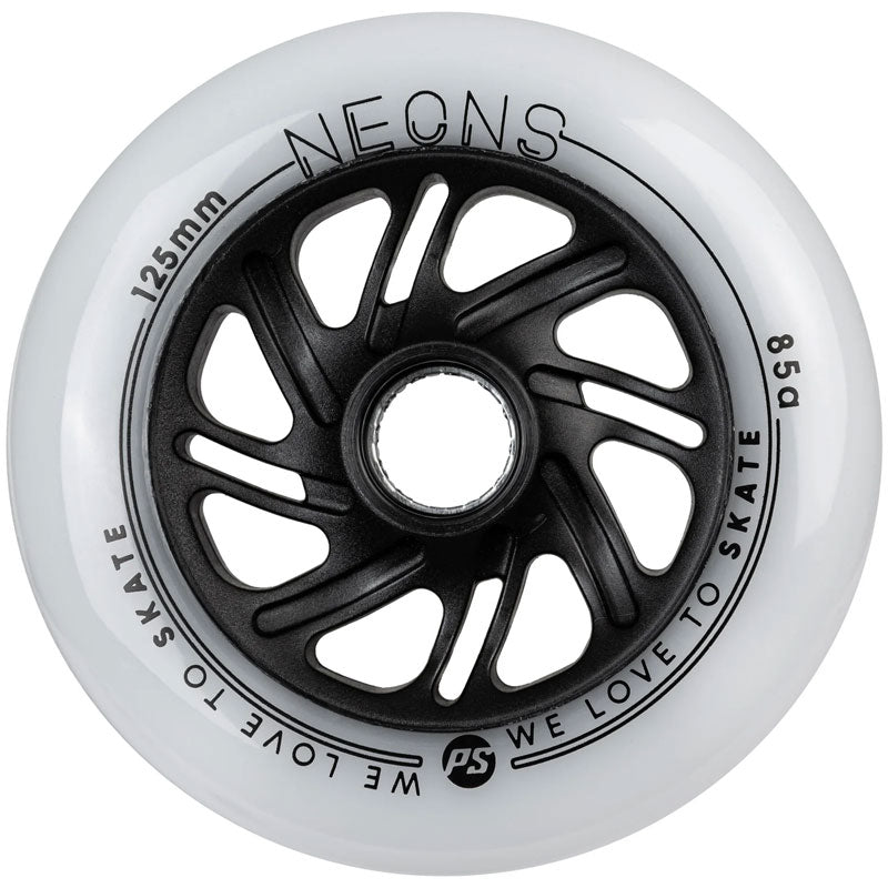 Roda Powerslide Neon Multicolor 125mm 85A (6 rodas)