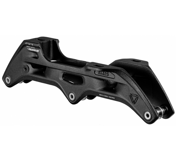 Base Powerslide Elite Trinity Black - 3 x 125mm (255mm)