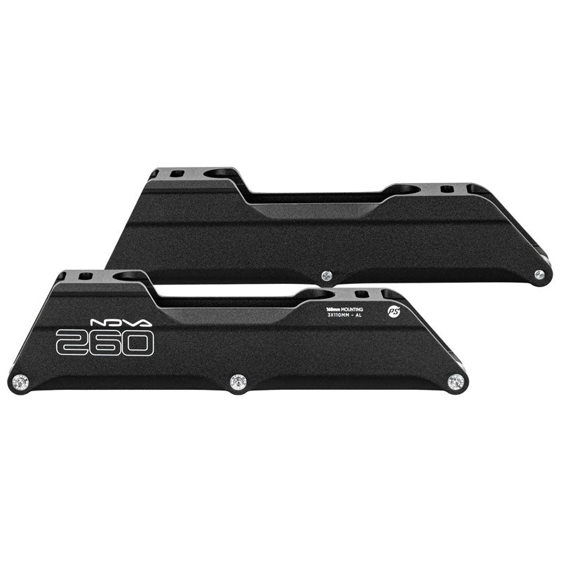 Base Powerslide Nova Black - 3 x 110 (260mm)
