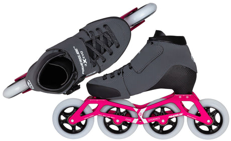 Patins Powerslide X Evo Race Kids Pink (32 ao 35)