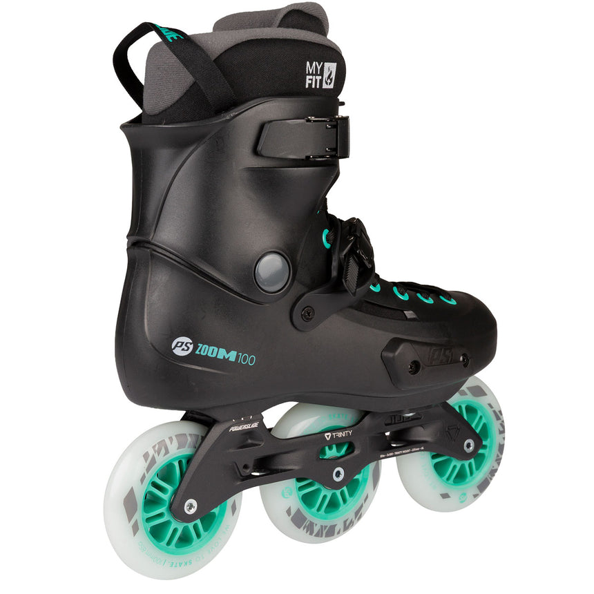 Patins Powerslide Zoom Pro 100 Menta (37 ao 45)