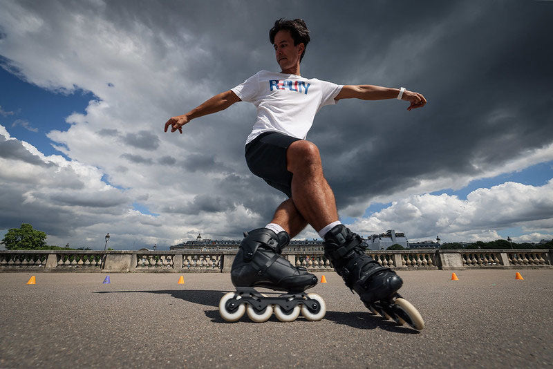 Base Rollerblade Crossfire - 4 x 80 (243mm)