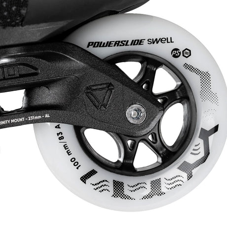 Patins Powerslide Swell Lite Black 100 (36 ao 43)