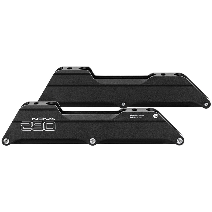 Base Powerslide Nova Black - 3 x 110 (290mm)