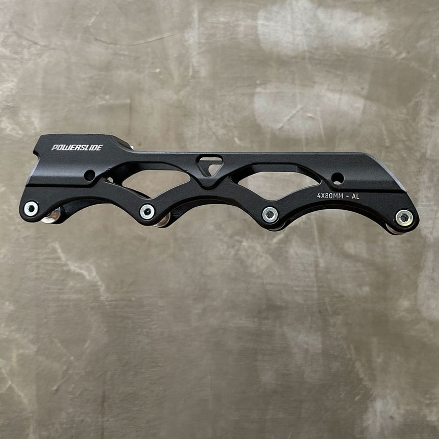 Base Powerslide Beta Black - 4x80mm (243)