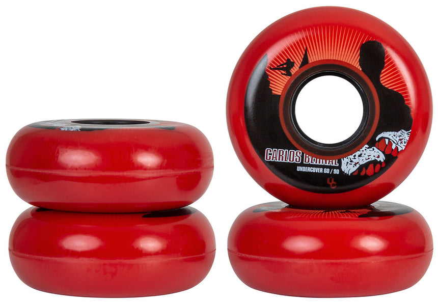 Roda Undercover Carlos Bernal 60mm - 90A (4 rodas)