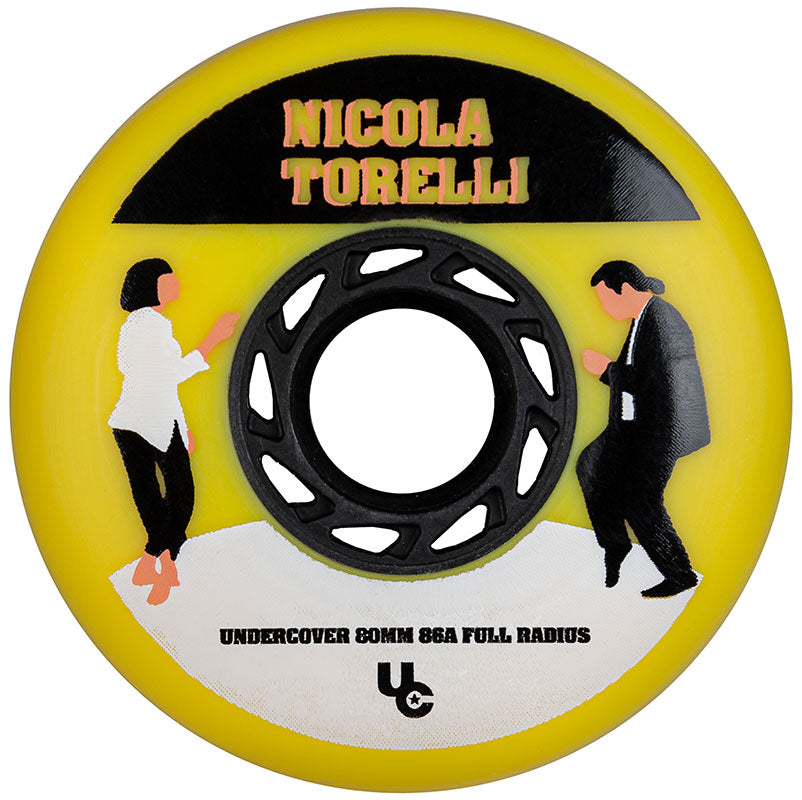 Roda Undercover Nicola Torelli 80mm - 86A (4 rodas)