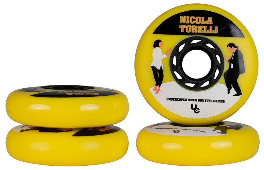 Roda Undercover Nicola Torelli 80mm - 86A (4 rodas)