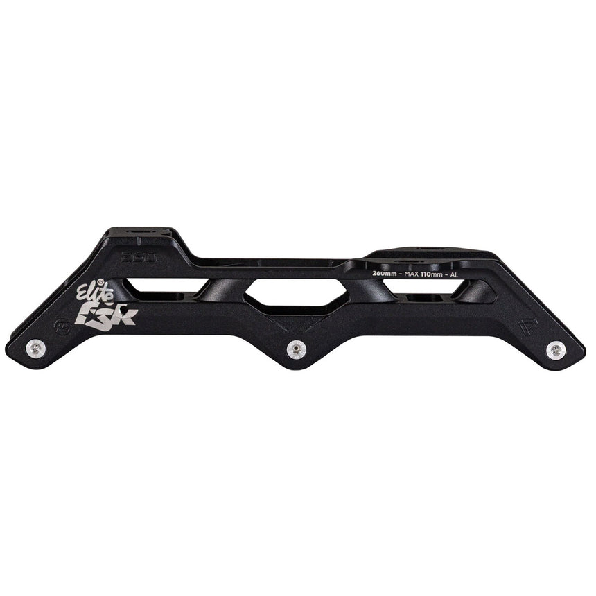 Base Powerslide Elite Trinity Black - 3 x 110 (260mm)