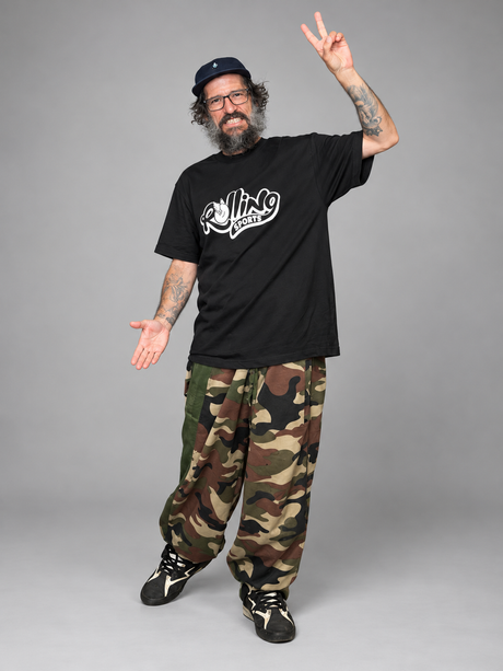 Camiseta Rolling Black (M ao GG)