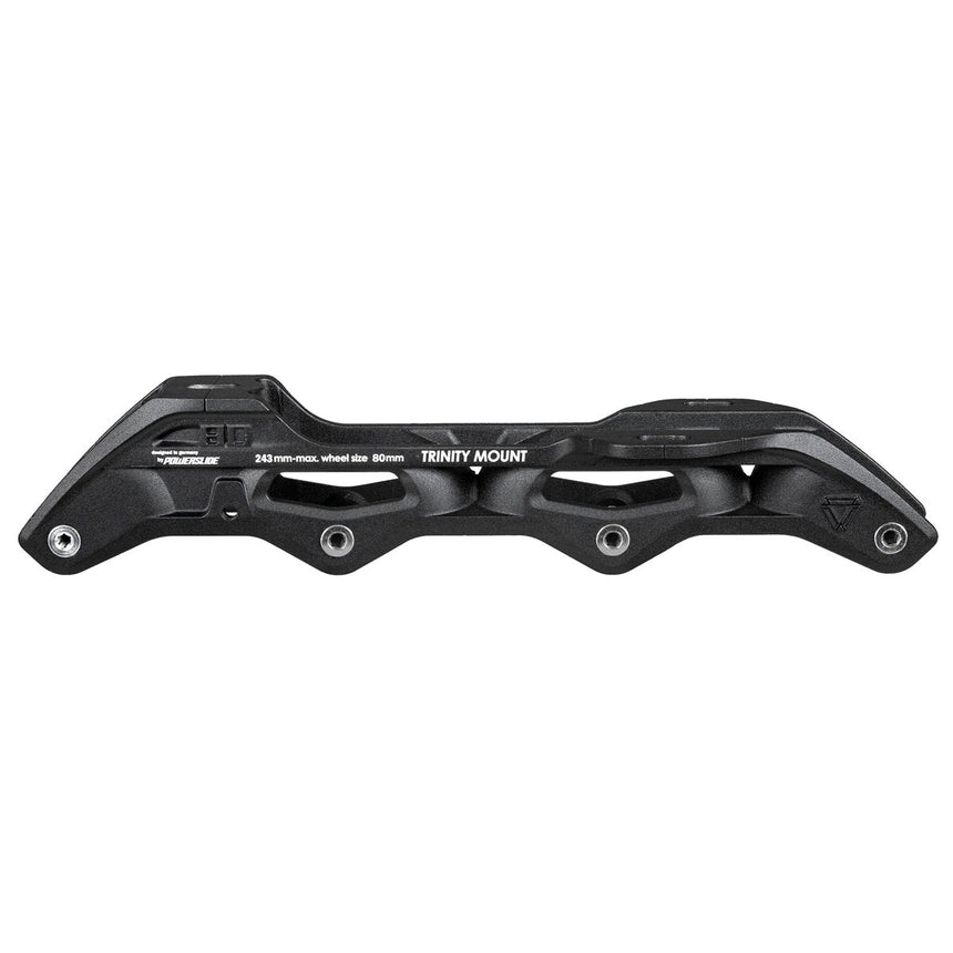 Base Powerslide Elite Trinity Black - 4 x80 (243mm)