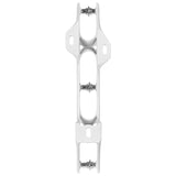 Base Powerslide Elite Trinity White - 3 x 125mm (255mm) AL