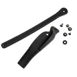 Base de Presilha + Fita Dentada Powerslide Preta (par)