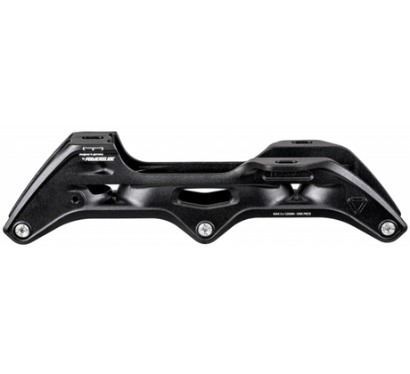 Base Powerslide Elite Trinity Black - 3 x 125mm (255mm)