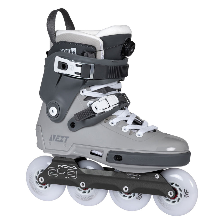 Patins Powerslide Next 80 PDS Asphalt Grey (38 ao 43)